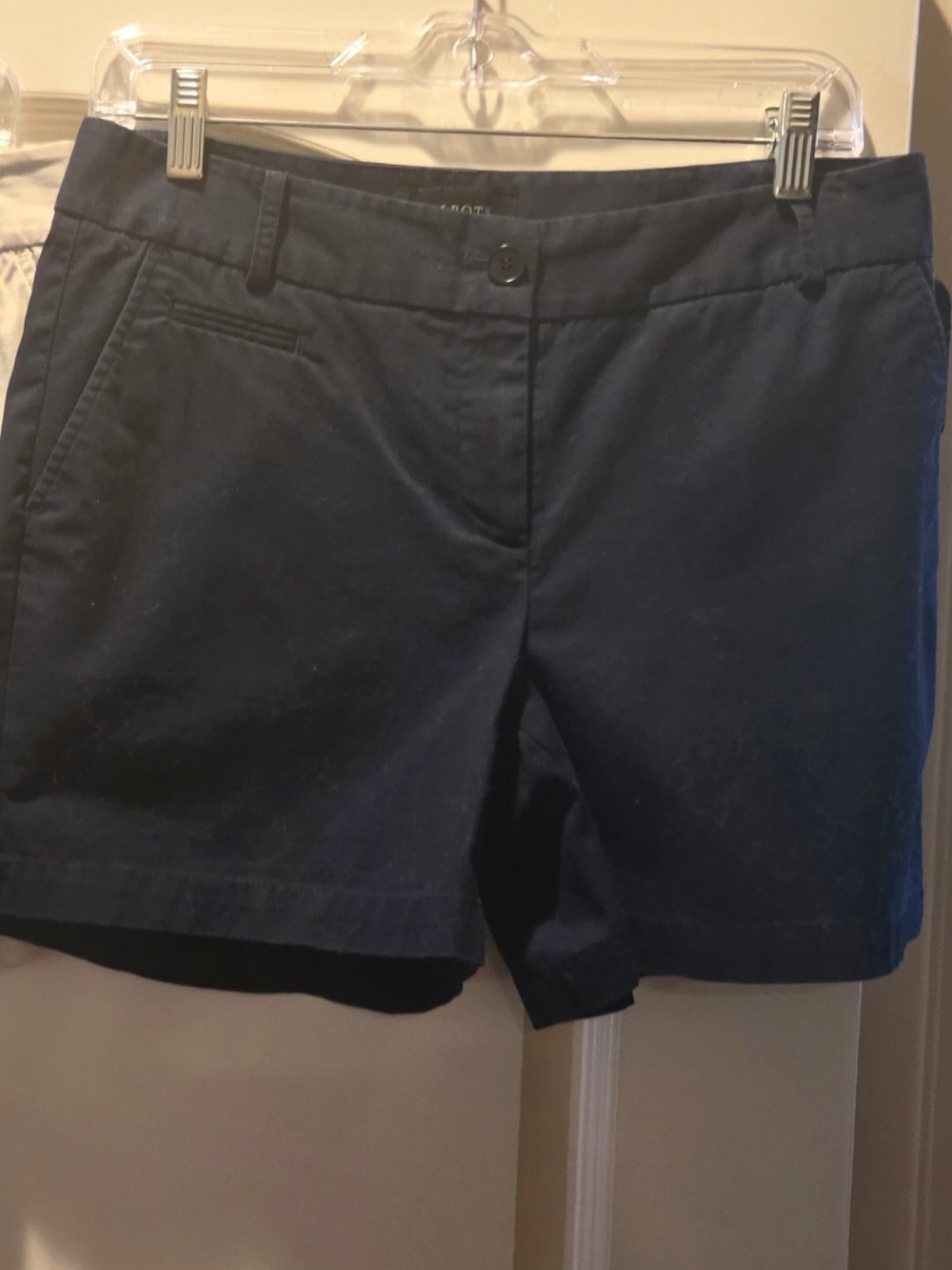 Talbots Navy Chino Shorts